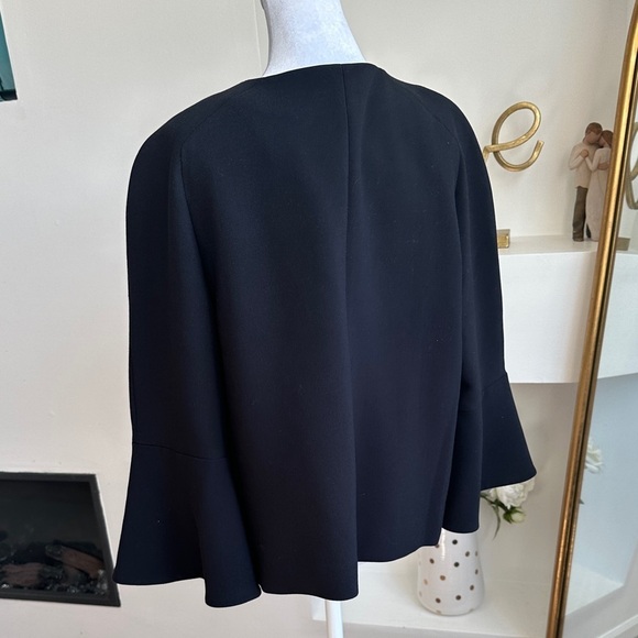 Ann Taylor Black Cape Jacket - Picture 4 of 8